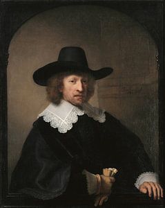 Portrait of Nicolaes van Bambeeck, Rembrandt van Rijn