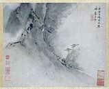 Chinesische Malerei, Gao Qipei, 1700 - 1750 von Marieke de Koning Miniaturansicht