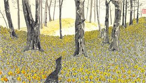 Forêt de jonquilles