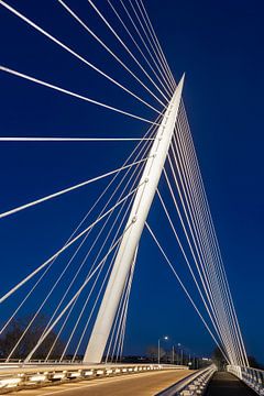 Harfenbrücke in Haarlemmermeer, Niederlande von Adelheid Smitt