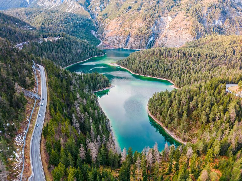 Autriche Routes et lac par Mustafa Kurnaz