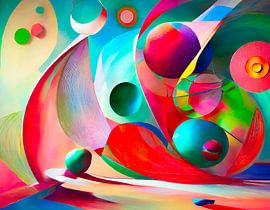 Kunst kleuren schilderen
