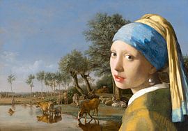 Das Mädchen mit dem Perlenohrring & Die spiegelnde Kuh