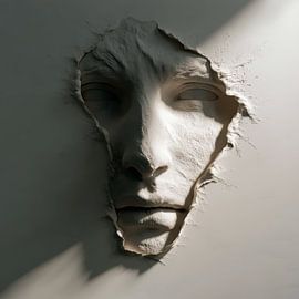 Portrait à travers le mur, éveillé par le silence sur Egon Zitter