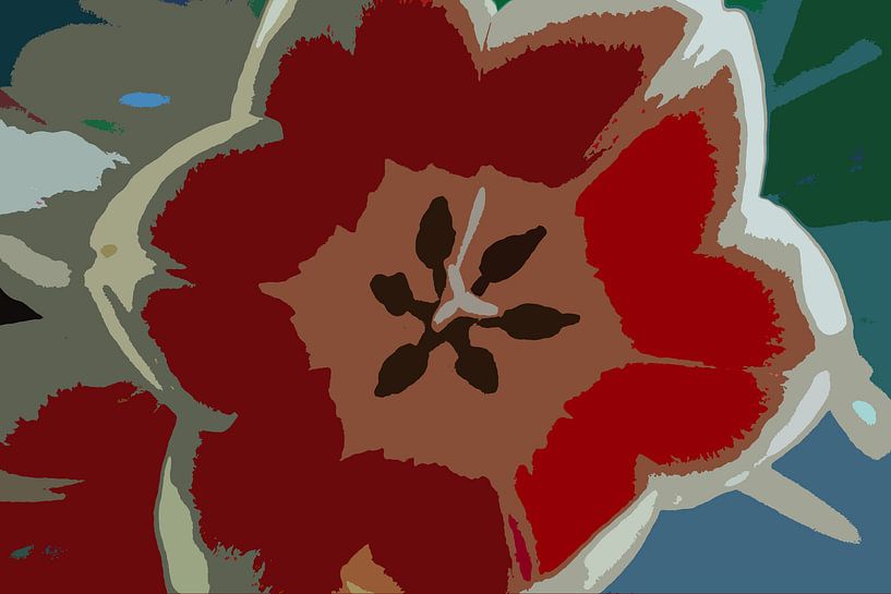 Tulp van Helga van de Kar