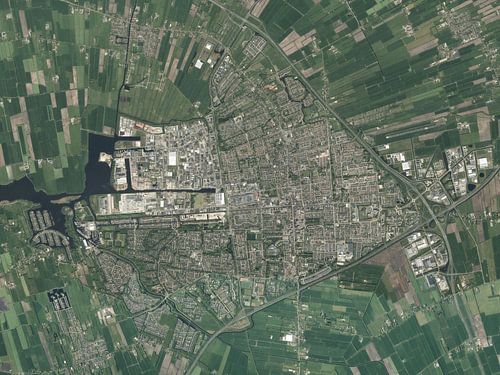 Luchtfoto van Drachten