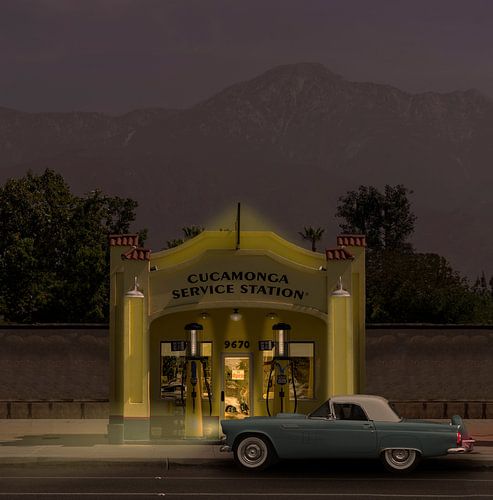 Route 66 sfeerplaat van Humphry Jacobs