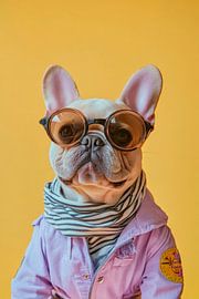 Bouledogue français sur Poster Art Shop