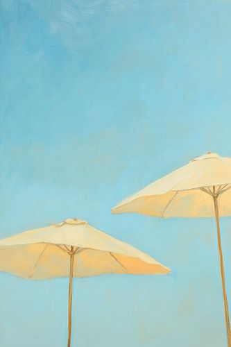 Zomerse rust onder de hemel