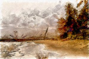 Beach Scene Impressions