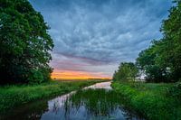 River the Hunze in Drenthe