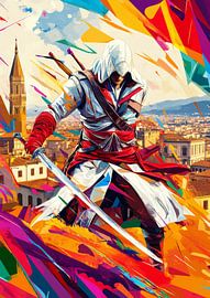 Pop-Art-Assassine: Die Farben von Stealth und Style
