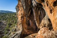 Coves Roges 5, rotbraune Felsen und Höhlen von Adriana Mueller Miniaturansicht