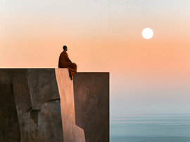Méditation à la pleine lune sur Thea