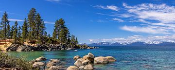 Panorama of Lake Tahoe, United States
