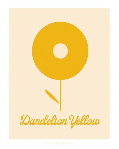 Pandc Dandelionyellow Copy