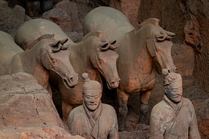 Die Terracotta Armee von Xian in China