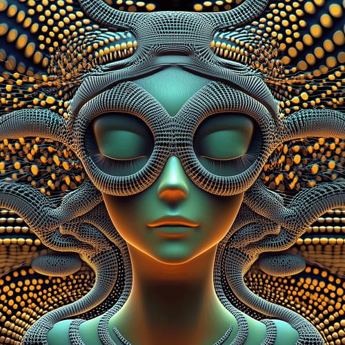 Alien met reptielenhuid