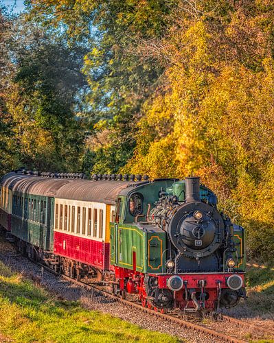 Herfst bij het Miljoenenlijntje in Zuid-Limburg