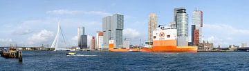 Dockwise Vanguard aan Wilhelminapier in Rotterdam van Maurice Verschuur