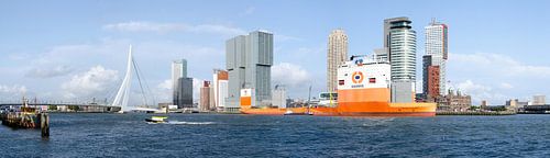 Dockwise Vanguard aan Wilhelminapier in Rotterdam sur Maurice Verschuur