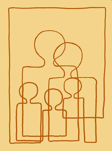 Fullhouse, Neapel Gelb/Terra Linie