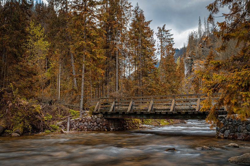 Herfstsfeer in Zakopane, Polen von Peter Korevaar