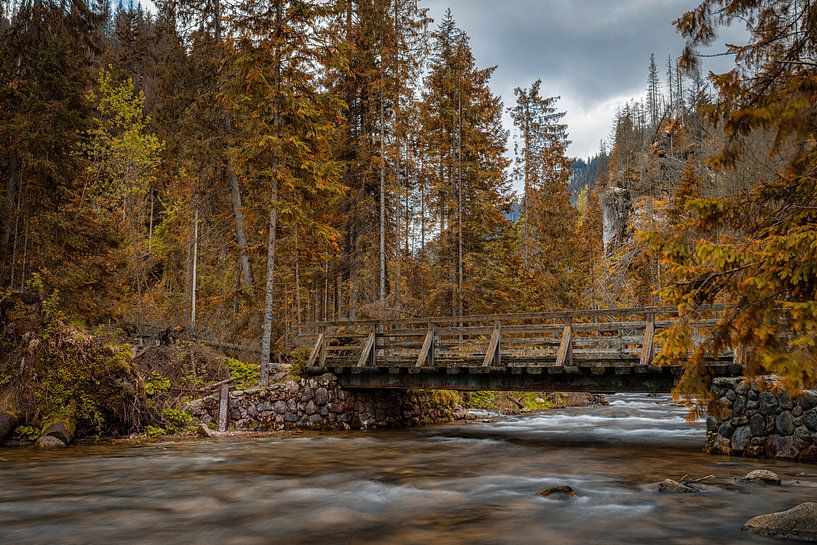 Herfstsfeer in Zakopane, Polen van Peter Korevaar