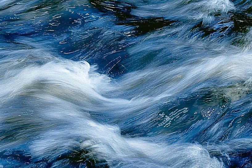 Abstracte golfbeweging van stromend water van Imperial Art House