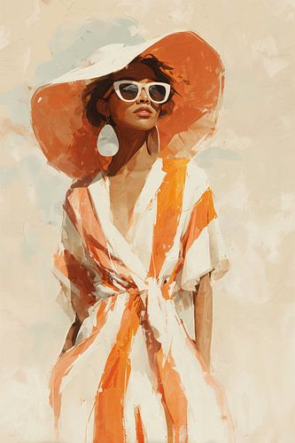 Retro Elegance in Terracotta no.8