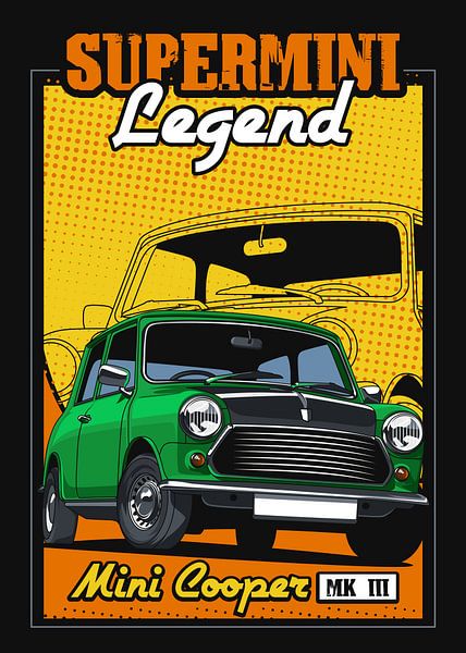 Mini Cooper MK 3 Oldtimer von Adam Khabibi