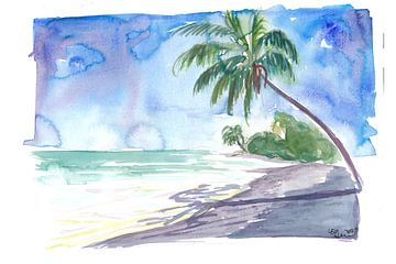 Französisch-polynesische Träume am Strand in Tahiti von Markus Bleichner