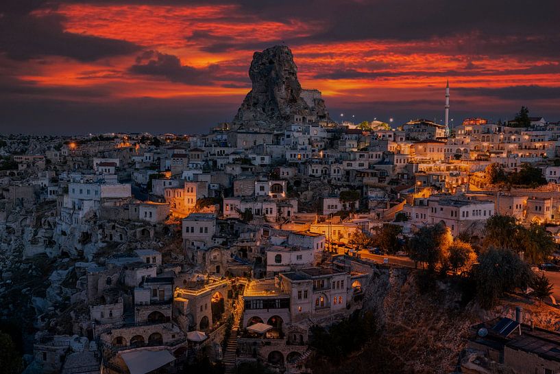 Ortahisar at sunset by Tilo Grellmann