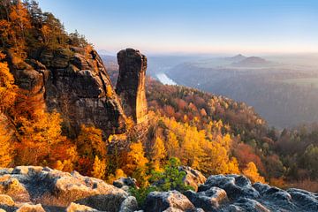 Sonnenuntergang am Teufelsturm