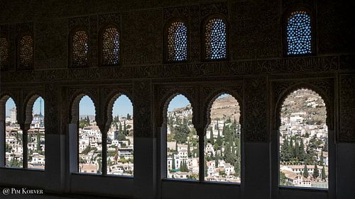 Granada vanuit Alhambra