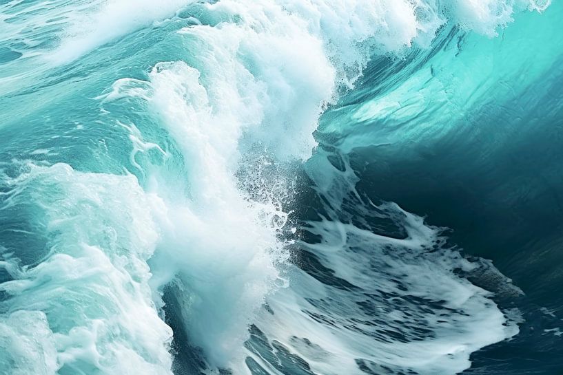 Oceanic - Türkisfarbener Traum von Philippe HUGONNARD