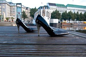 Hamburg: Am Jungfernstieg