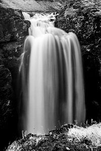 Wasserfall entlang des Laugavegur auf dem Weg nach Thorsmork
