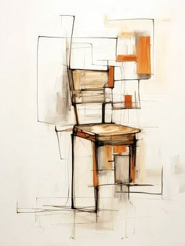 Stoel Stijl Abstract van TOAN TRAN