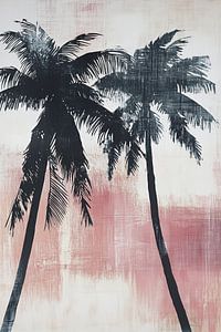 Unter der Palme rosa