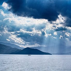 Sami bay Kefalonia van Ruud Lobbes