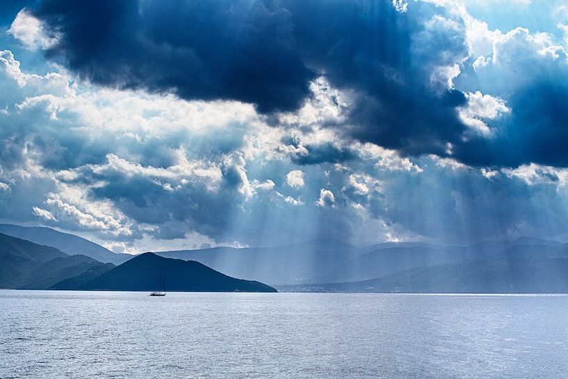 Sami bay Kefalonia by Ruud Lobbes