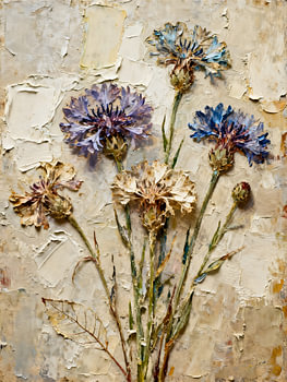 Forgotten cornflowers
