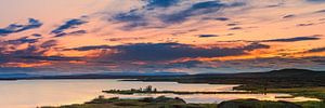 Panoramic photo of Myvatn by Henk Meijer Photography