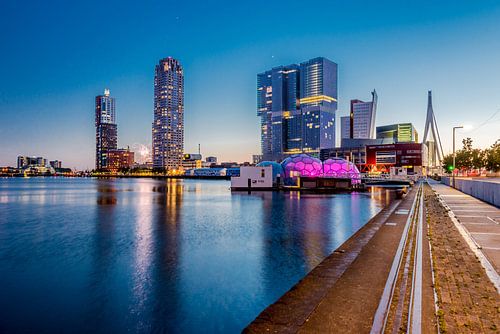 Rotterdam Skyline - Kop van Zuid bij Rijnhaven