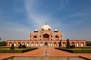 Das Humayun Mausoleum in Neu Delhi