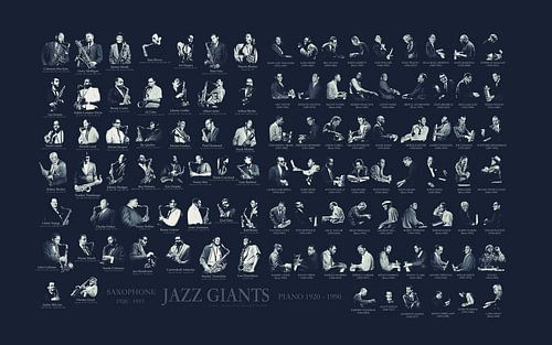 PAPIER MURAL JAZZ GIANTS 400 cm x 250 cm
