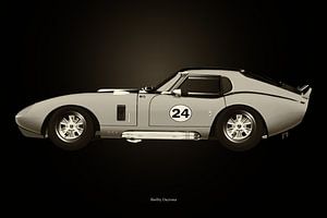 Shelby Daytona Schwarz und Weiß