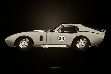Shelby Daytona en noir et blanc