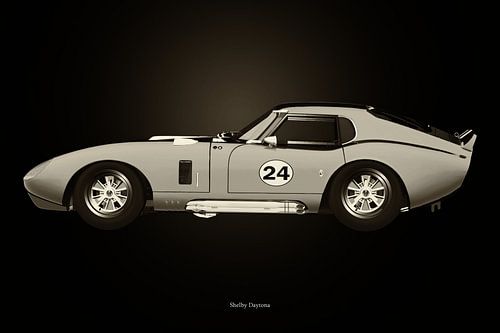 Shelby Daytona Zwart en Wit